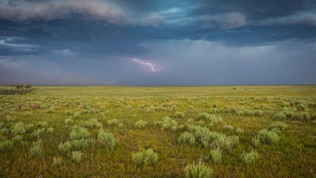 Reisefotograf Adrian Rohnfelder: Die Schönheit der Gefahr - hier braut sich in den Great Plains ein Sturm zusammen.