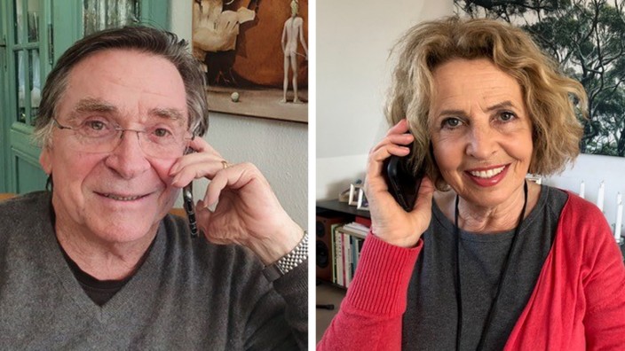 Hilfsangebote für Senioren: Die Schauspielerin Michaela May und der Schauspieler Elmar Wepper sind Schirmherren des Münchner Vereins Retla, der alte Menschen unterstützt.
