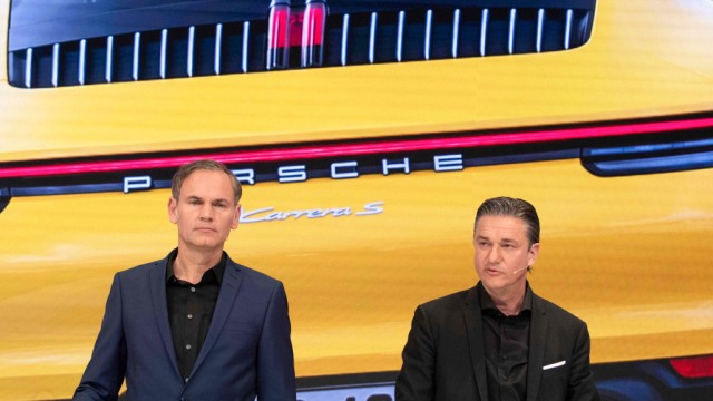 Volkswagen: Zwei, die sehr eigenständig auftreten: Porsche-Chef Oliver Blume (li.) und Finanzvorstand Lutz Meschke.
