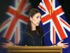 (200331) -- WELLINGTON, March 31, 2020 (Xinhua) -- New Zealand s Prime Minister Jacinda Ardern speaks during a press con