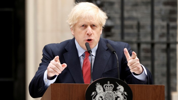 Britain's Prime Minister Boris Johnson to return to work on Monday