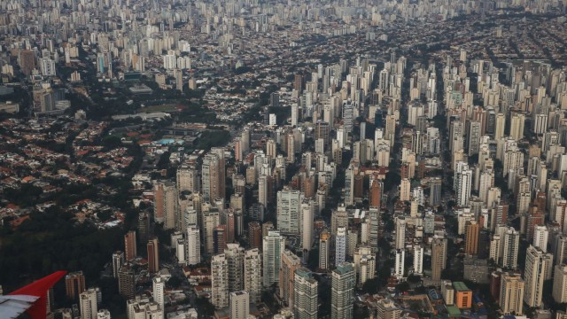 Aerial Views of Sao Paulo