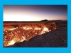 Feuerkrater Gaskrater Krater von Derweze Darwaza Tor zur Hölle Wüste Karakum Dashoguz Turkme