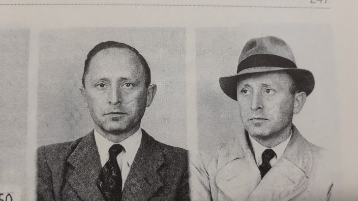 Oswald Schäfer: Oswald Schäfer (links) leitete die Münchner Gestapo-Zentrale. Nach dem Krieg kam er dennoch glimpflich davon.