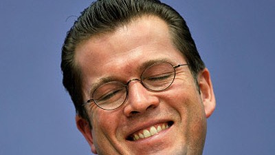 Degler denkt: Sorgt wie sein Vorgänger in Berlin für rosa Wolken: Der neue Wirtschaftsminister Guttenberg