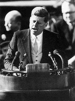 Historische Inauguration Amtsantritt Rede AP Kennedy