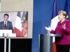 Pressekonferenz Merkel und Macron