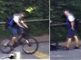 Polizei München: Fahndungsbilder. Öffentlichkeitsfahndung nach Verkehrsunfall zwischen zwei Radfahrern; ein Radfahrer stirbt und der andere entfernt sich vom Unfallort - Au