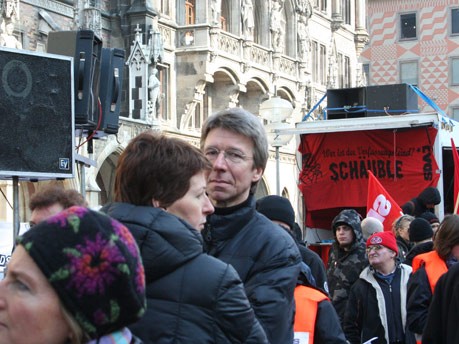 Demo gegen die Sicherheitskonferenz, München, 2009
