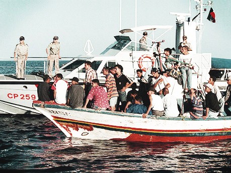 Flüchtlinge auf dem Mittelmeer, Reuters