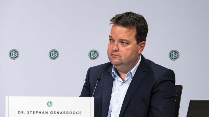 DFB: Stephan Osnabrügge ist noch bis März Schatzmeister des DFB.