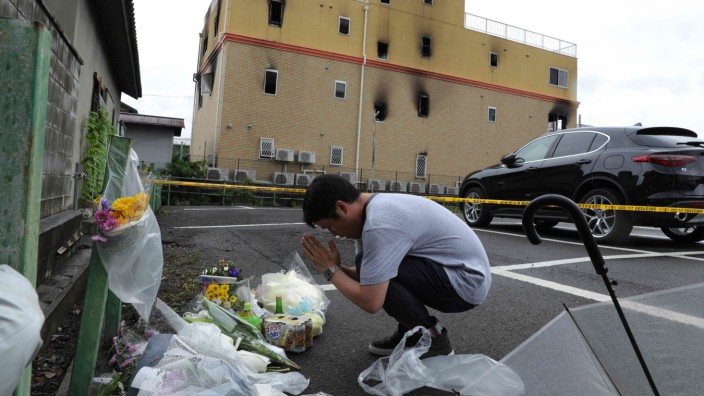 Mutmaßlicher Attentäter in Japan: 36 Menschen starben bei dem Brandanschlag in Kyoto im Juli 2019.