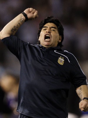 Maradona; AP