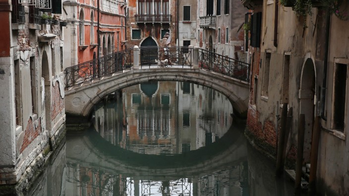 Italien: "Wer heute nach Venedig kommt", sagt Luigi Brugnaro, der Bürgermeister, "erlebt die Stadt in einem zauberhaften, wunderbaren, einmaligen Moment."