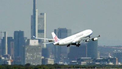 Frankfurter Flughafen: Kann weiter wachsen: der Frankfurter Flughafen