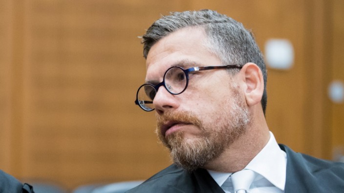 Alleged Swiss Spy Goes On Trial In Frankfurt, Frankfurt Am Main, Germany - 18 Oct 2017