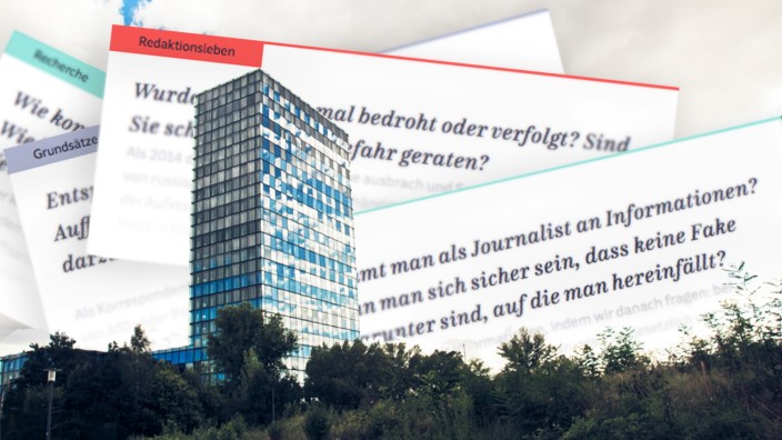 75 Jahre SZ: Sitz der Redaktion der Süddeutschen Zeitung in München