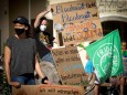 FREISING: Klima-Demo in der Hauptstrasse