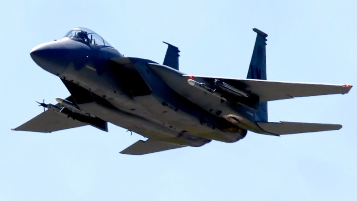 F-15-Kampfjet der US Air Force