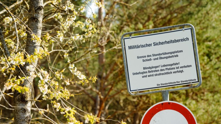 Oberschleißheim: Der Vorfall ereignete sich auf dem Standortübungsplatz in der Fröttmaninger Heide.