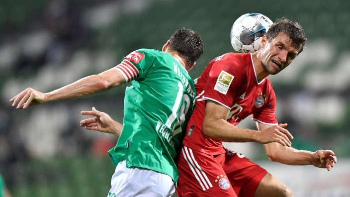 Bundesliga: Spiel zwischen Werder Bremen und Bayern München