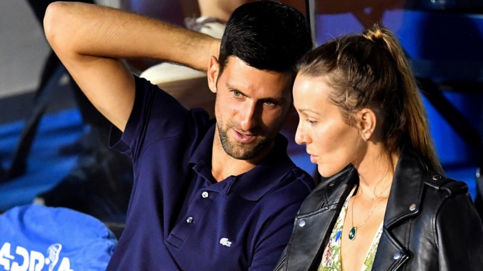 Nach Adria-Tour-Debakel: Auch unter den Corona-positiv Getesteten der Adria Tour: Gastgeber Novak Djokovic und Gattin Jelena.