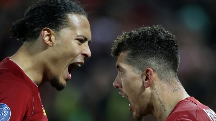 FC Liverpool: Virgil van Dijk und Firmino gegen Atletico Madrid