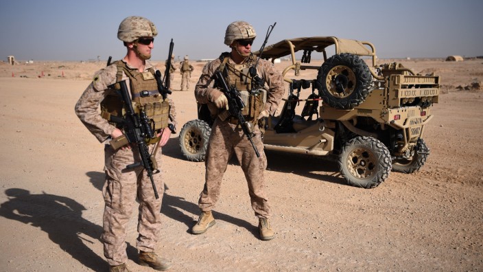 US-Soldaten in Afghanistan im Jahr 2017