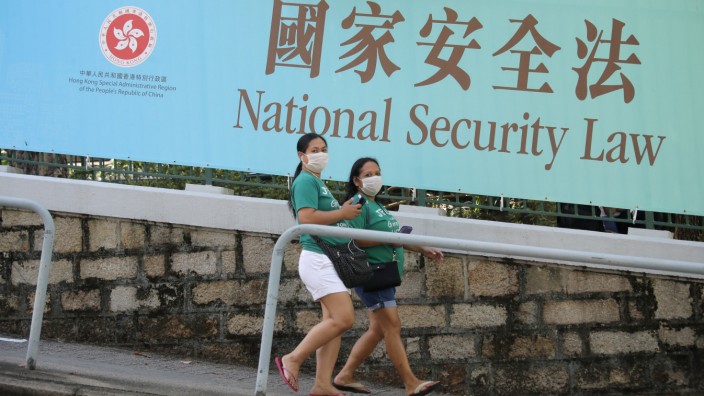 China drückt Sicherheitsgesetz für Hongkong durch