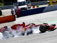 Formel 1: Sebastian Vettel im Ferrari beim Großen Preis in Spielberg 2020