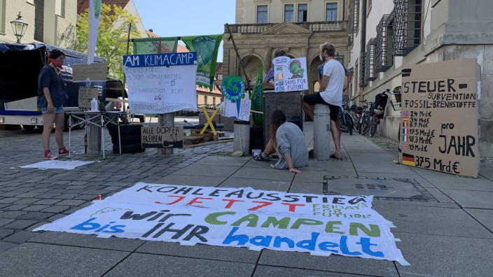 Augsburg: Wer in diesen Tagen ins Augsburger Rathaus will, kommt am Thema Klimaschutz kaum vorbei.
