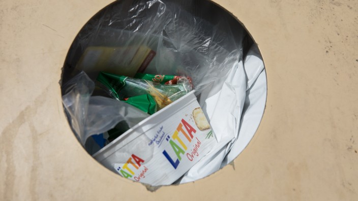 Entsorgung von Plastikabfall: In München wird weniger Plastikmüll gesammelt als in anderen Städten.