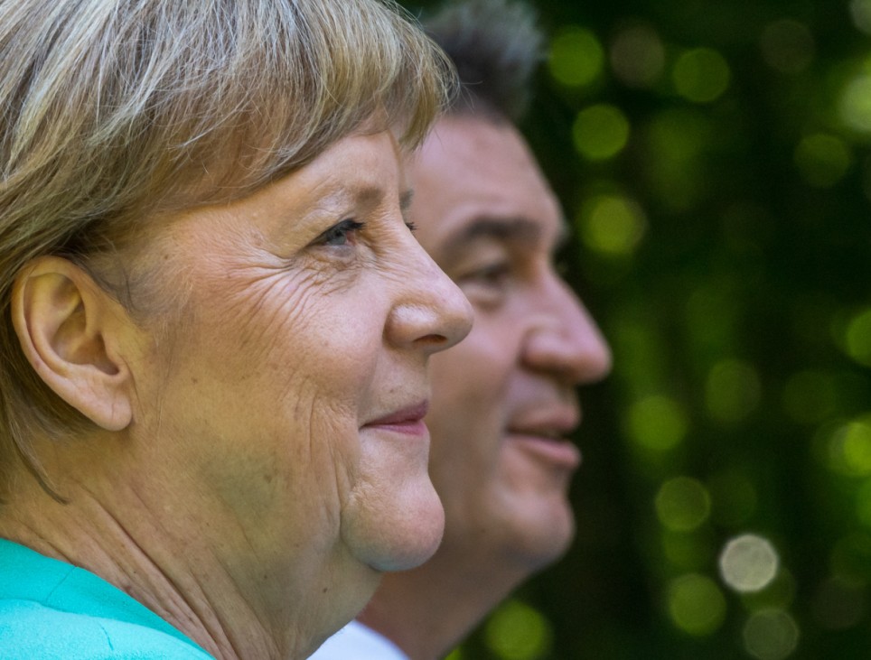 Bundeskanzlerin besucht Bayerisches Kabinett