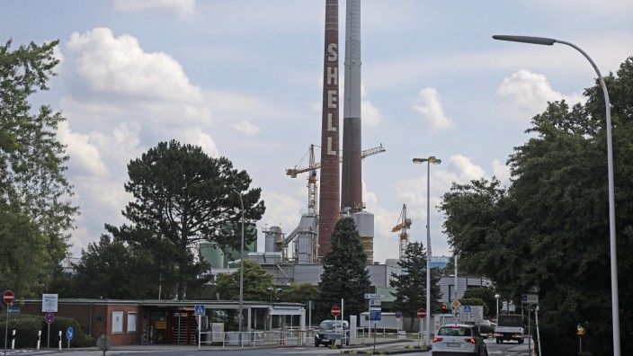 Shell Raffinerie in Köln-Godorf
