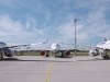 Bewegungsflug der Lufthansa während Corona-Stillstand am Flughafen München, 2020