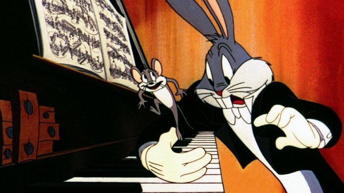 Bugs Bunny & Mouse Film: Rhapsody Rabbit (Kurzfilm) Usa 1946, Director: Friz Freleng 09 November 1946 PUBLICATIONxINxGER