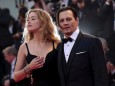 FILE PHOTO: Actor Depp and his wife Heard attend the red carpet event for the movie 'Black Mass' at the 72nd Venice Film Festival