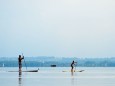 SUP, Kanu, Windsurfen: Im Sommer auf dem Wasser fit bleiben