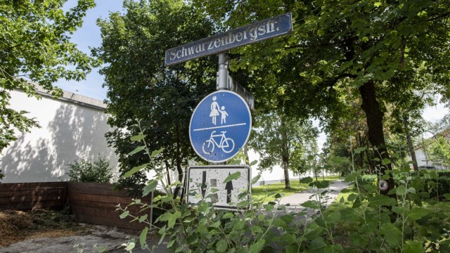 SZ-Serie "Rauf aufs Rad": Fuß und Radweg an der Schwarzenbergstraße in Obergiesing.