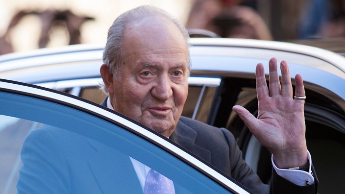 Ermittlungen gegen früheren König: Juan Carlos im Jahr 2018.