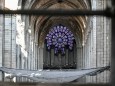 Abbau der Hauptorgel von Notre-Dame
