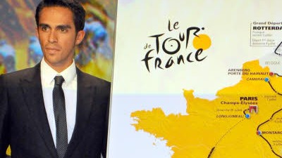 Radsport: Tour de France 2010: Die Tour 2010, von Rotterdam nach Paris, sollte dem Bergspezialisten Contador liegen.