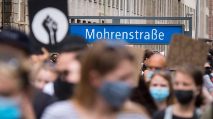 "Nein zu Rassismus -Demonstration" in Berlin