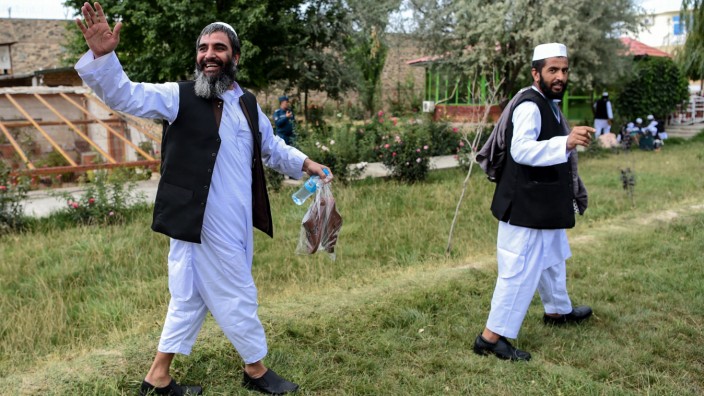Afghanistan: Gefangene Taliban in Kabul: Hunderte von ihnen sollen jetzt freikommen.