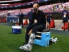 LISBON, PORTUGAL - AUGUST 12: Thomas Tuchel, Manager of Paris Saint-Germain looks on during the UEFA Champions League Q