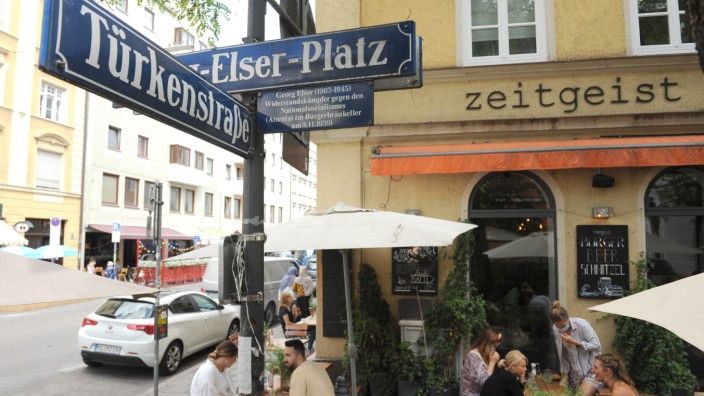Gentrifizierung: Georg-Elser Platz an der Türkenstraße: Die Maxvorstadt ist nicht nur zum Ausgehen beliebt, sondern auch als Wohnviertel.