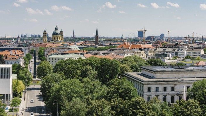 Stadtplanung: Zugegeben, das ist das München vom Juli 2020 - wie sich die Stadt in den kommenden Jahrzehnten entwickelt, darüber haben die Stadräte nun diskustiert.