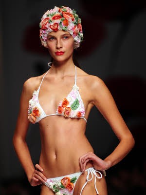 Blugirl; Fashion Week Milan; Modewoche Mailand; Milano; Bikini; AFP