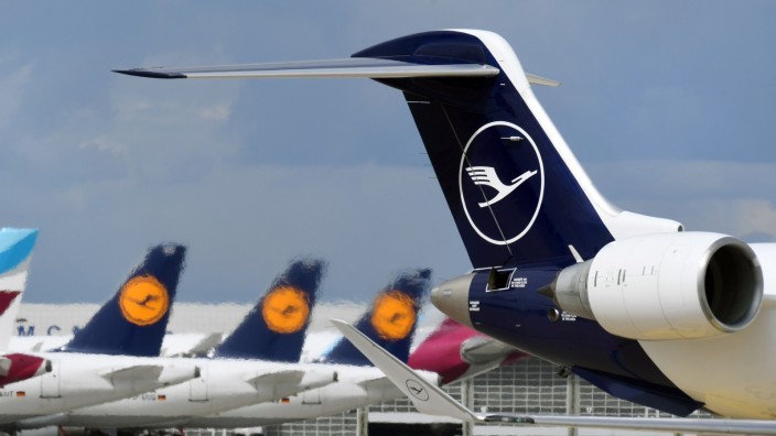 Abgesagte Flüge: München und Frankfurt sind die beiden Drehkreuze der Lufthansa. Dort soll es starke Einschnitte geben.