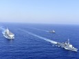 Erdgas-Konflikt mit der Türkei: Griechische und französische Kriegsschiffe im Mittelmeer